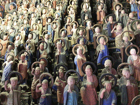 雲居寺の五百羅漢像